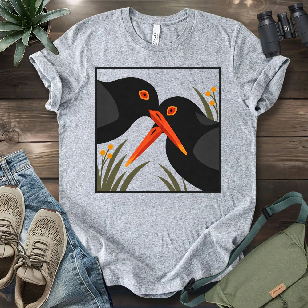 Oystercatcher Couple T-shirt