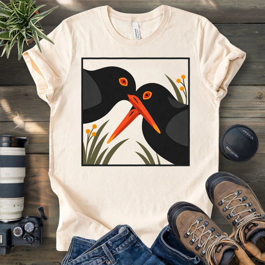 Oystercatcher Couple T-shirt