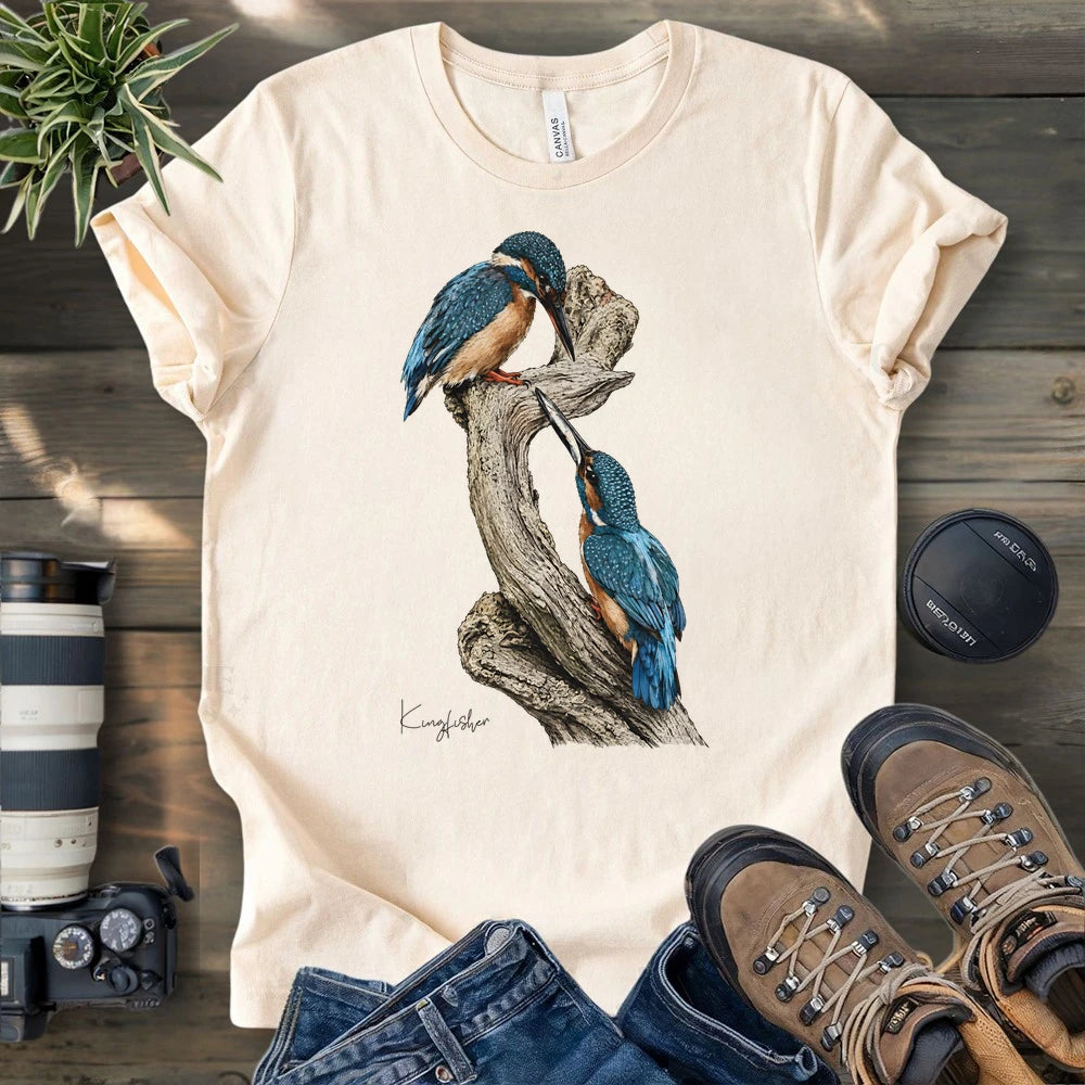 Couple Of Kingfisher T-shirt