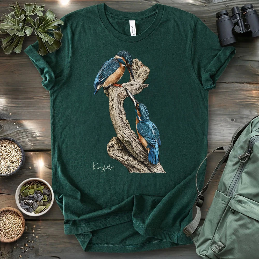 Couple Of Kingfisher T-shirt