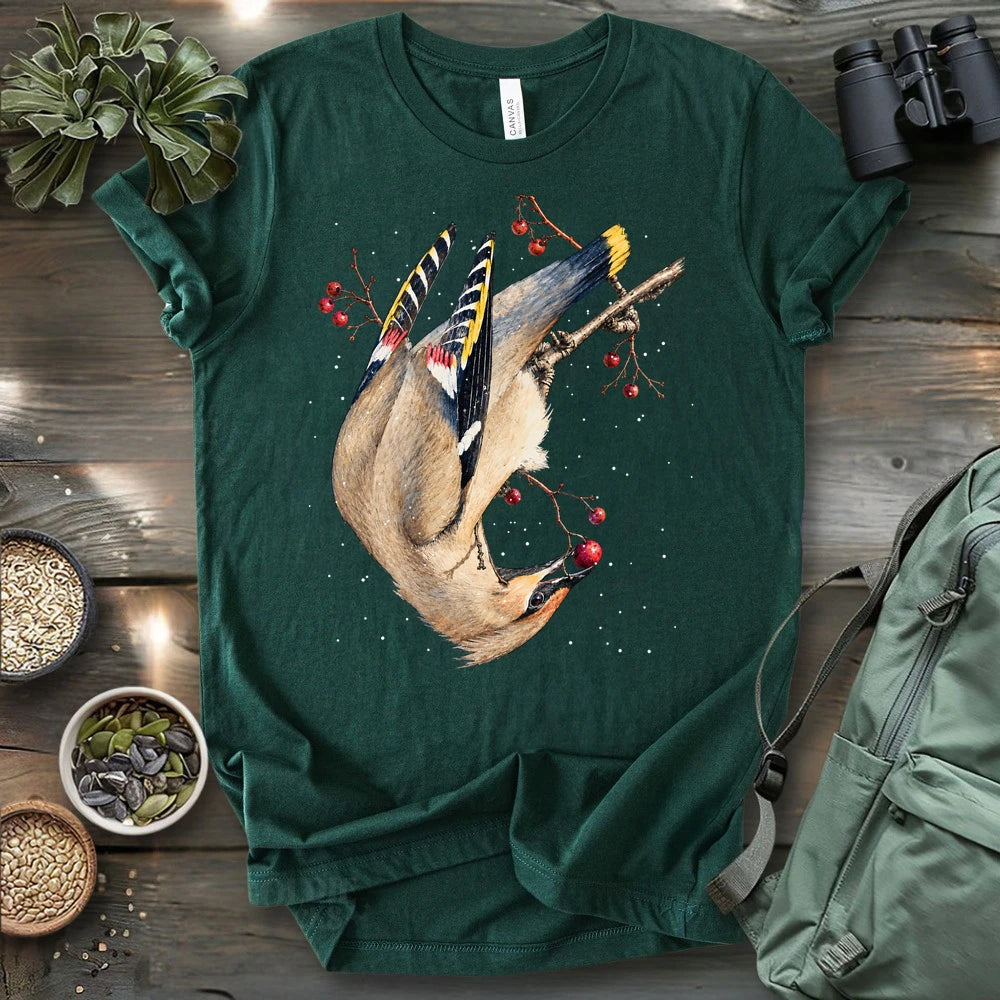 Breakfast Of A Cedar Waxing T-shirt