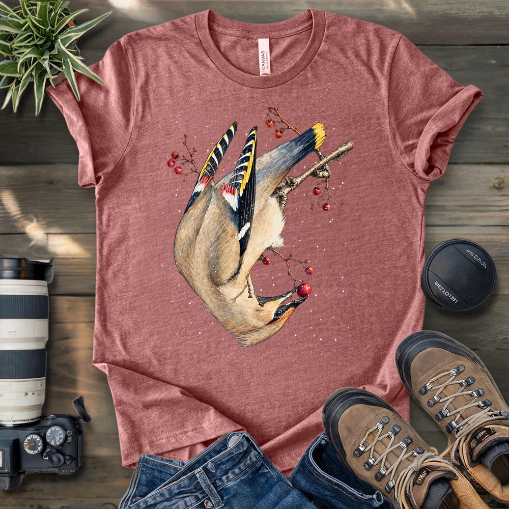 Breakfast Of A Cedar Waxing T-shirt