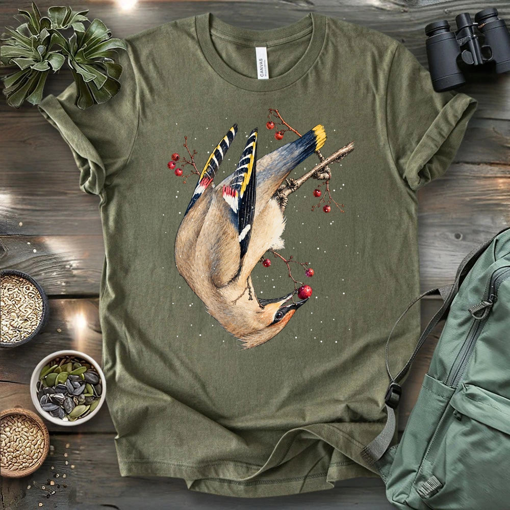 Breakfast Of A Cedar Waxing T-shirt