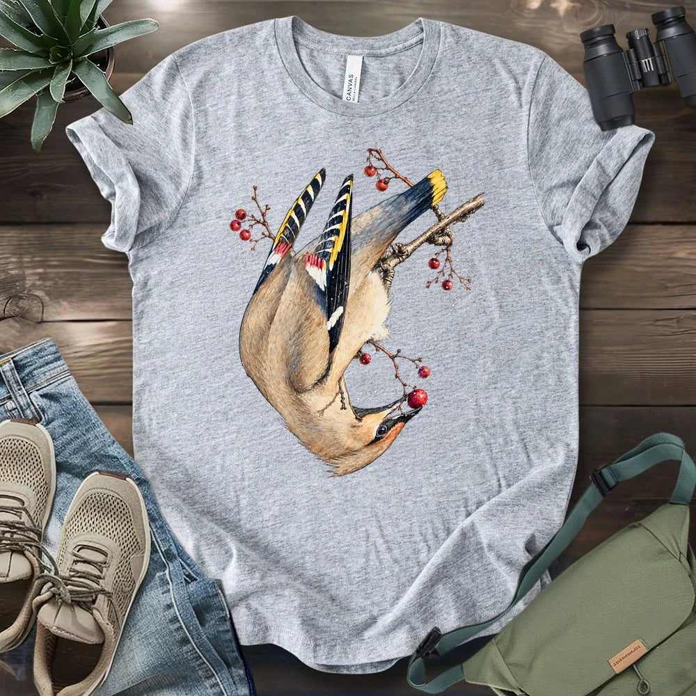 Breakfast Of A Cedar Waxing T-shirt
