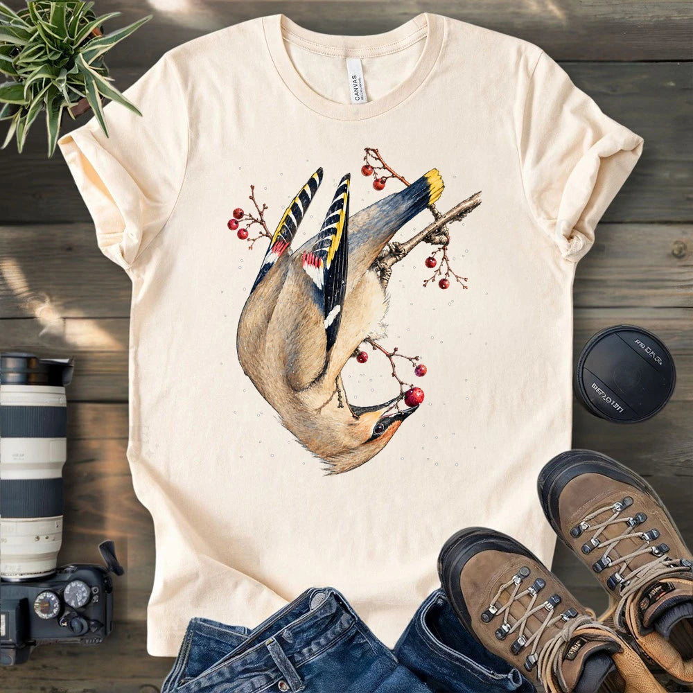 Breakfast Of A Cedar Waxing T-shirt