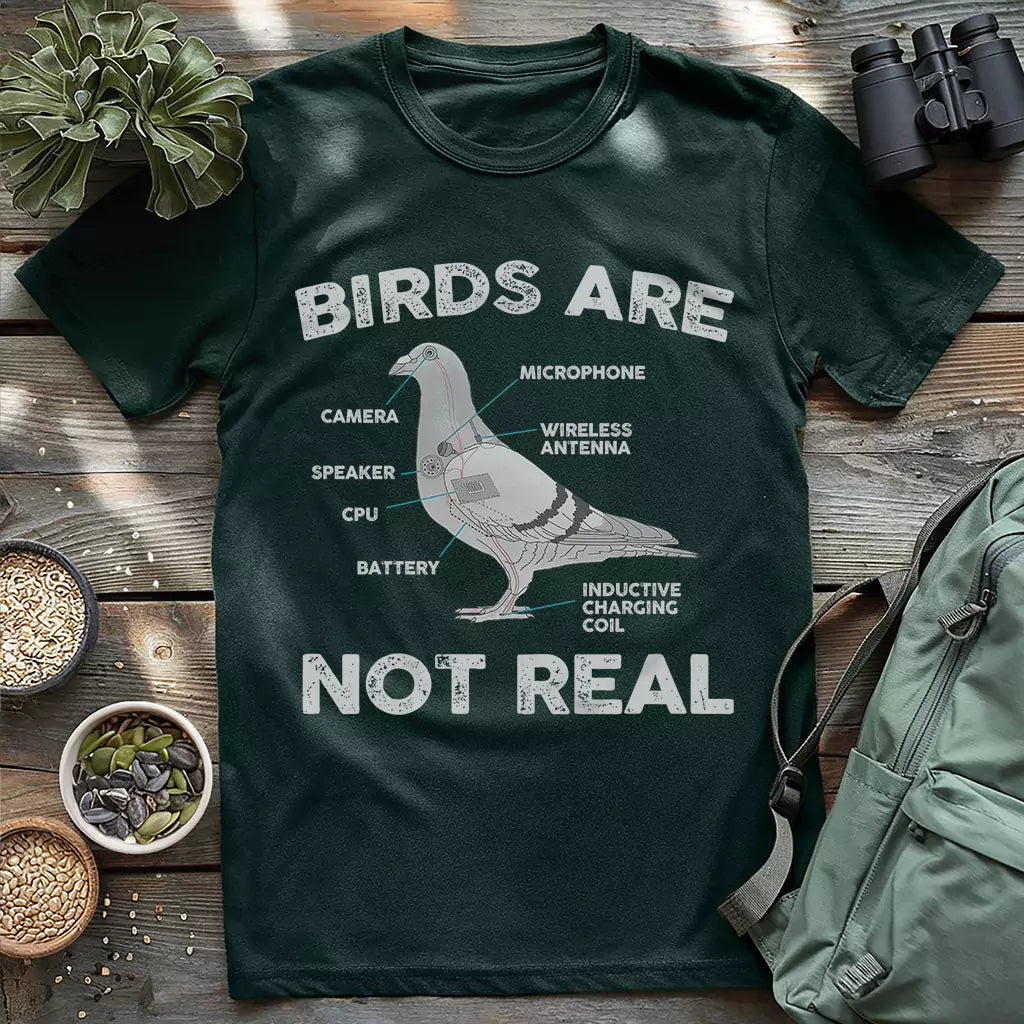 Birds aren't real funny shirt.