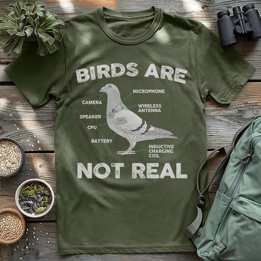 Birds aren't real funny shirt.