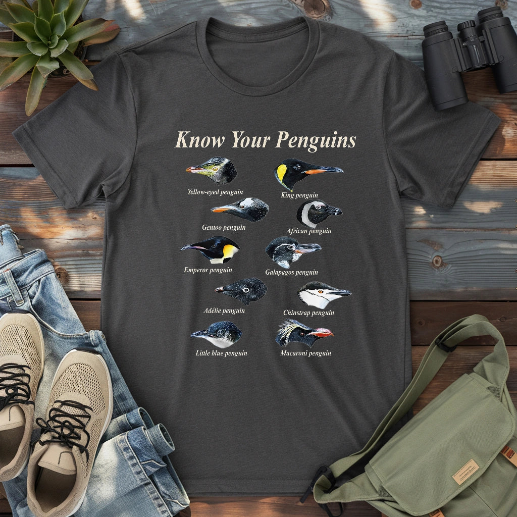 Know Your Penguins T-shirt