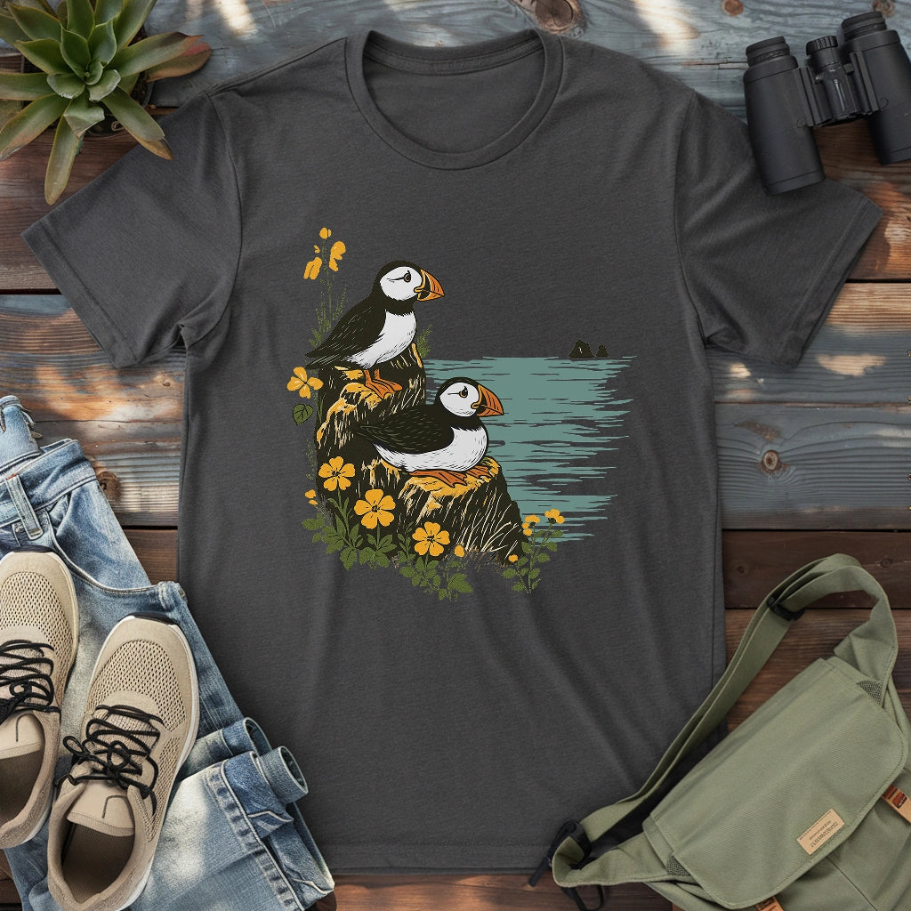 Peaceful Puffins T-shirt