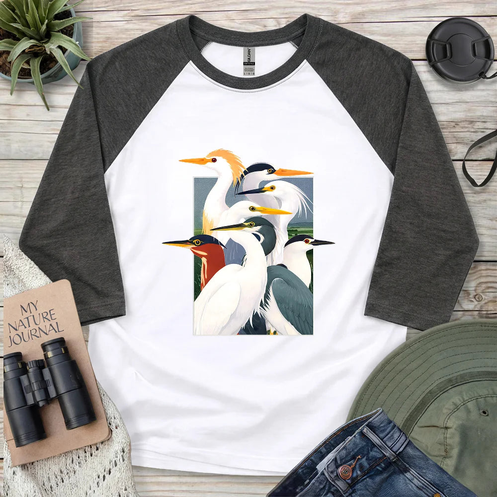 Wetland Assembly 3/4 Sleeve T-shirt