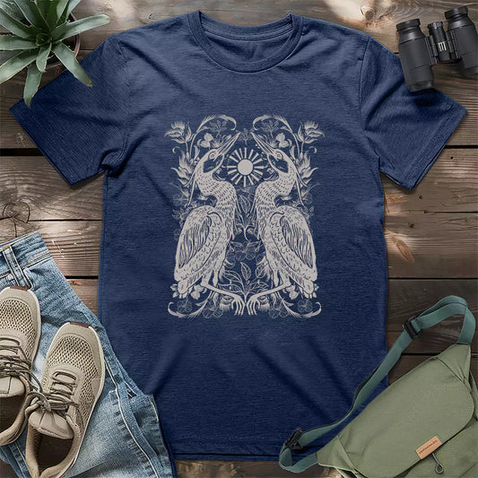 Beautiful dawn of the herons shirt.