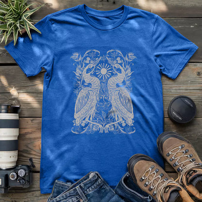 Beautiful dawn of the herons shirt.