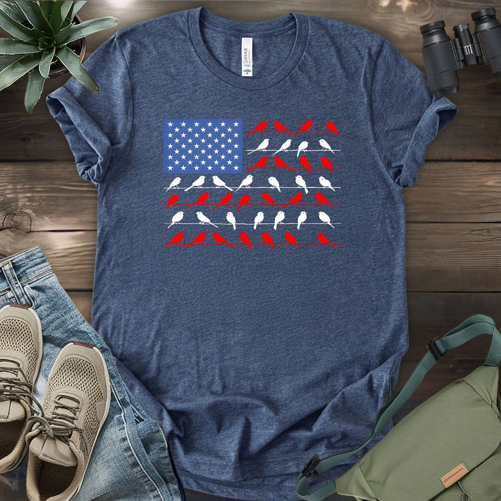 Feathered Flag T-shirt