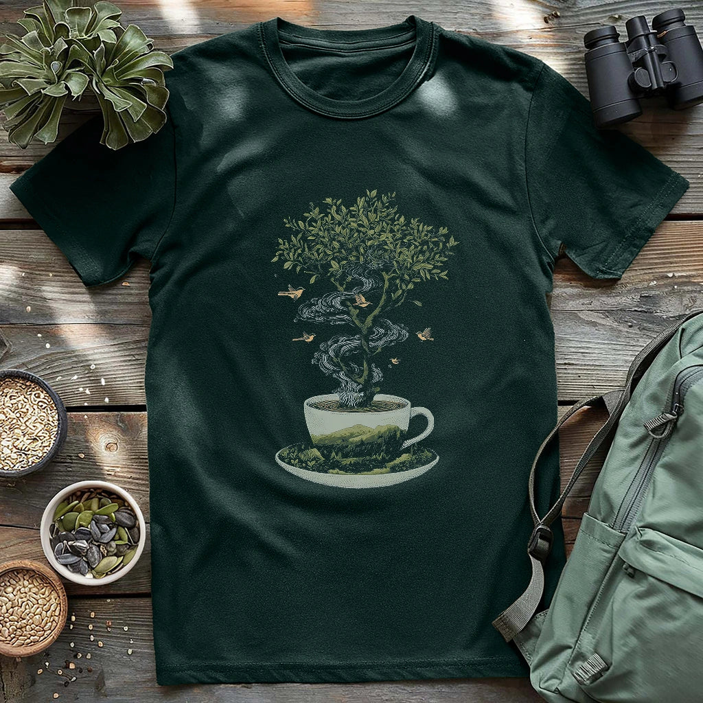Coffee Tree Attract Birds T-shirt