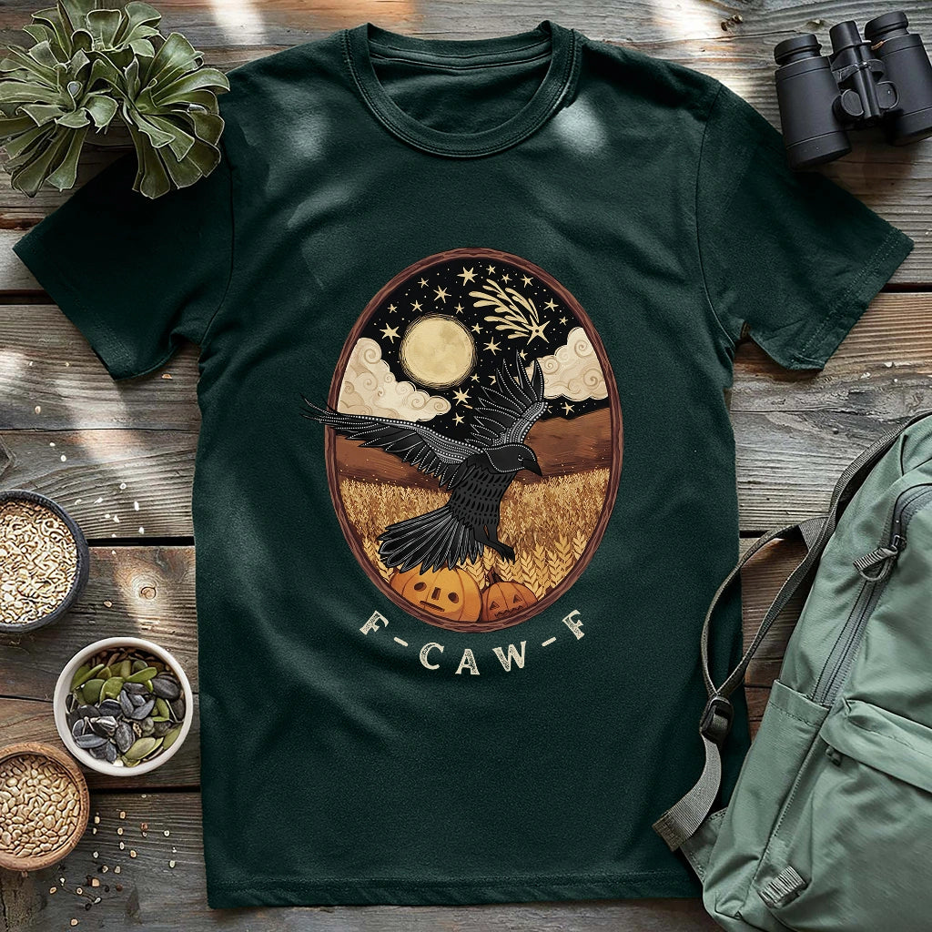 Halloween On A Golden Field T-shirt