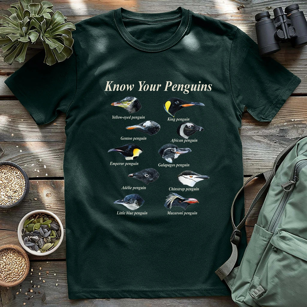 Know Your Penguins T-shirt