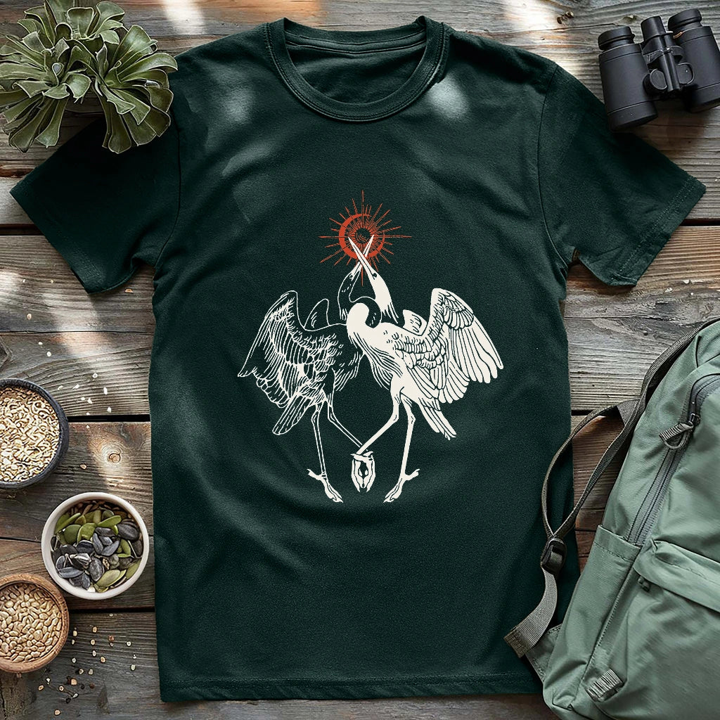 Solar Crane Duo T-shirt