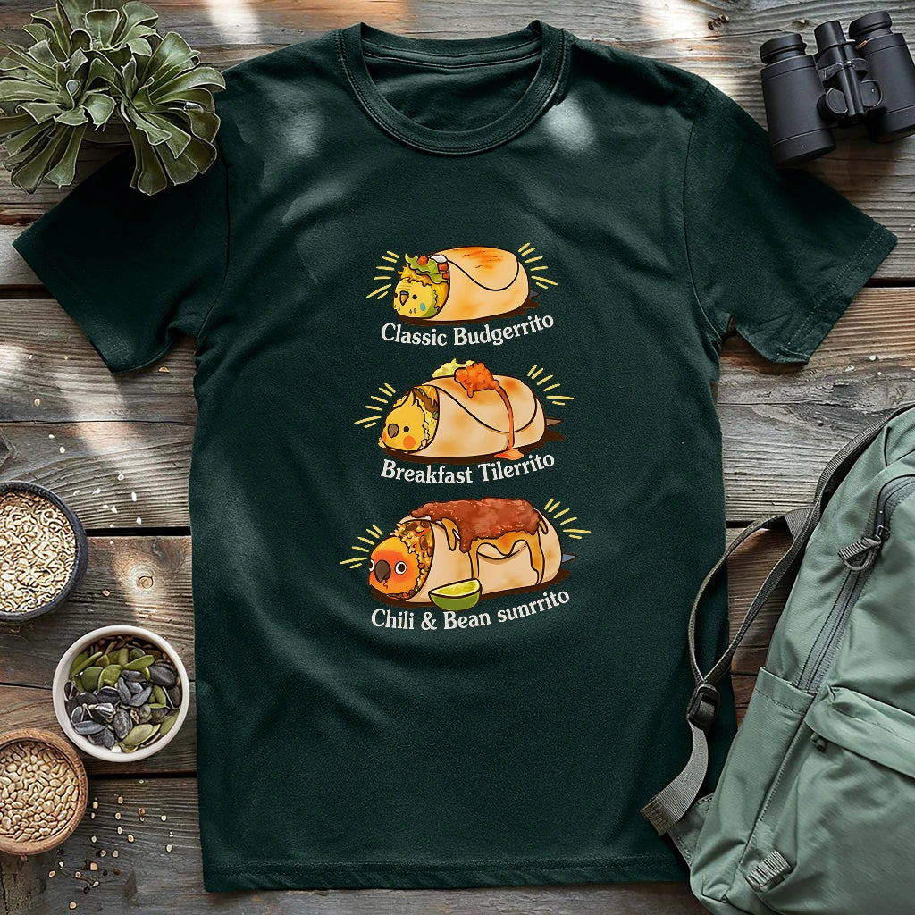 The Birdritos Trio T-shirt