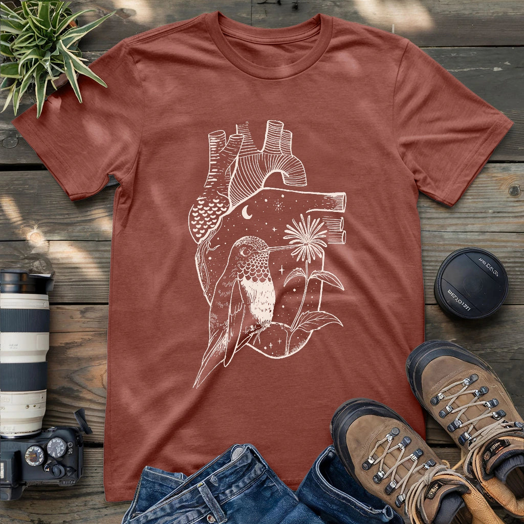Heart Full of a Hummingbird T-shirt