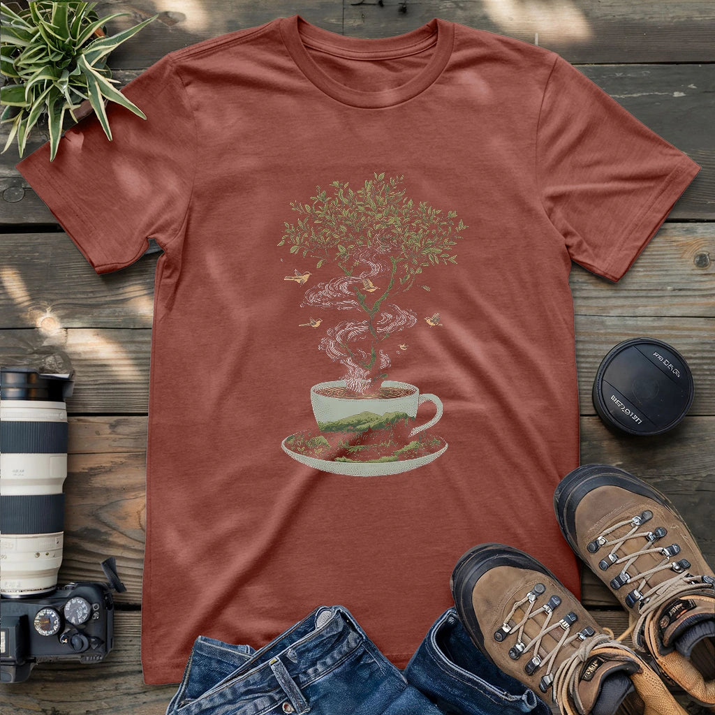 Coffee Tree Attract Birds T-shirt