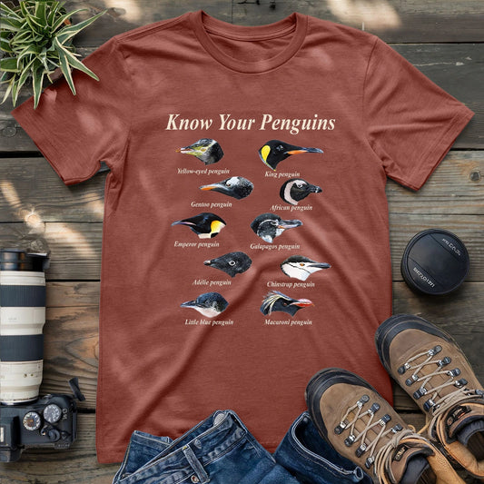 Know Your Penguins T-shirt