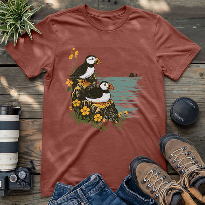Peaceful Puffins T-shirt