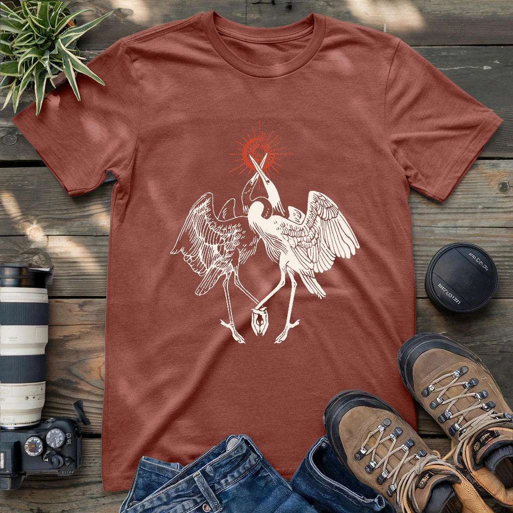 Solar Crane Duo T-shirt