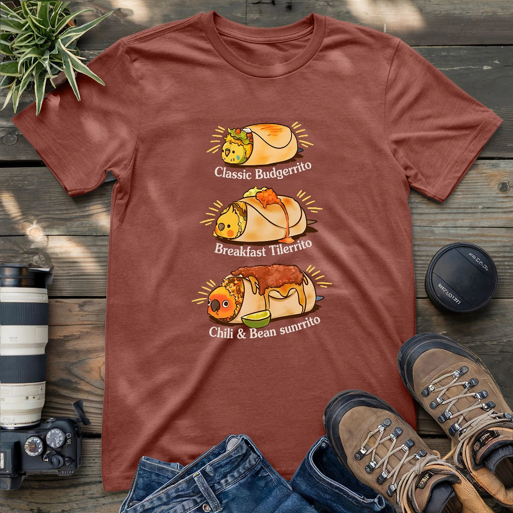 The Birdritos Trio T-shirt