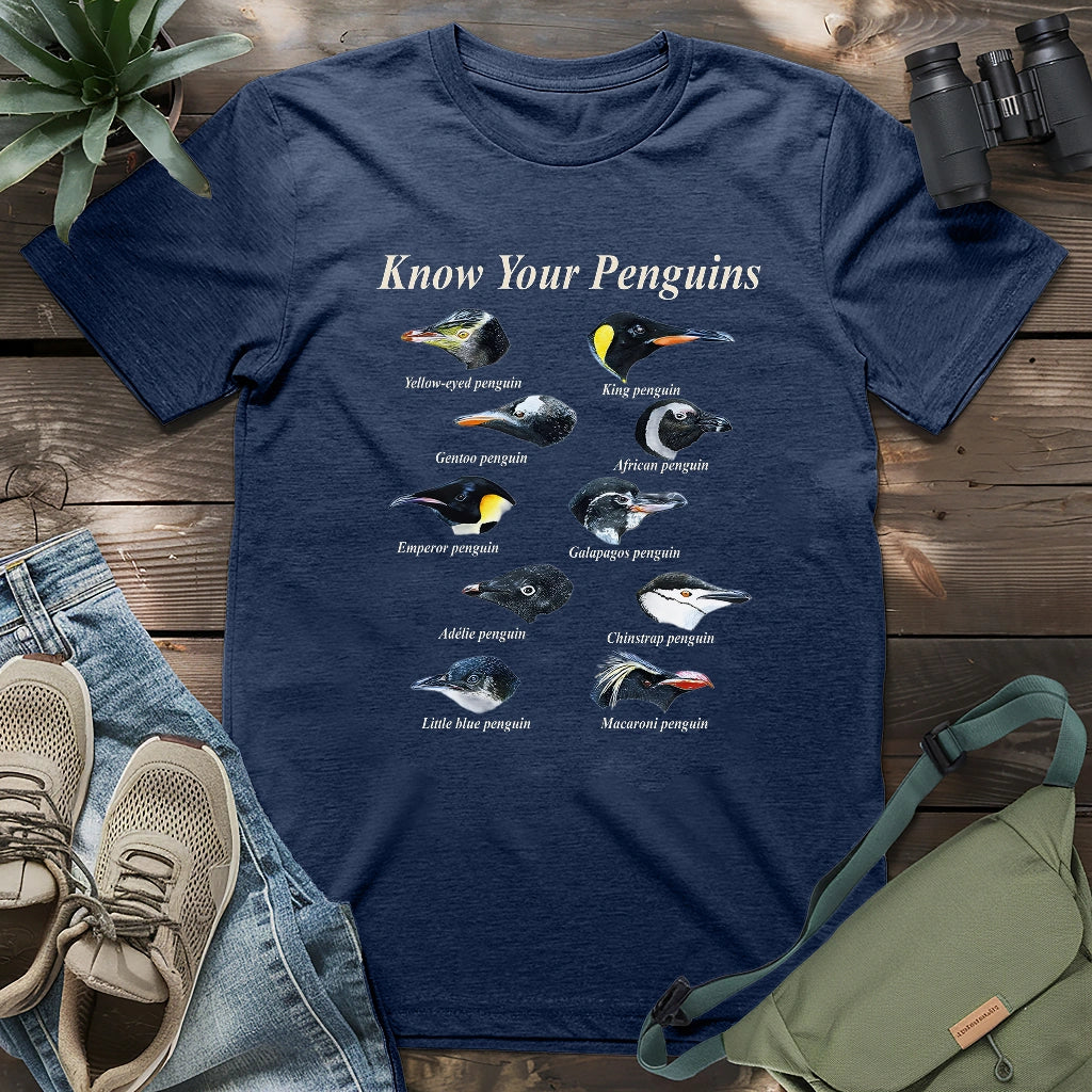 Know Your Penguins T-shirt