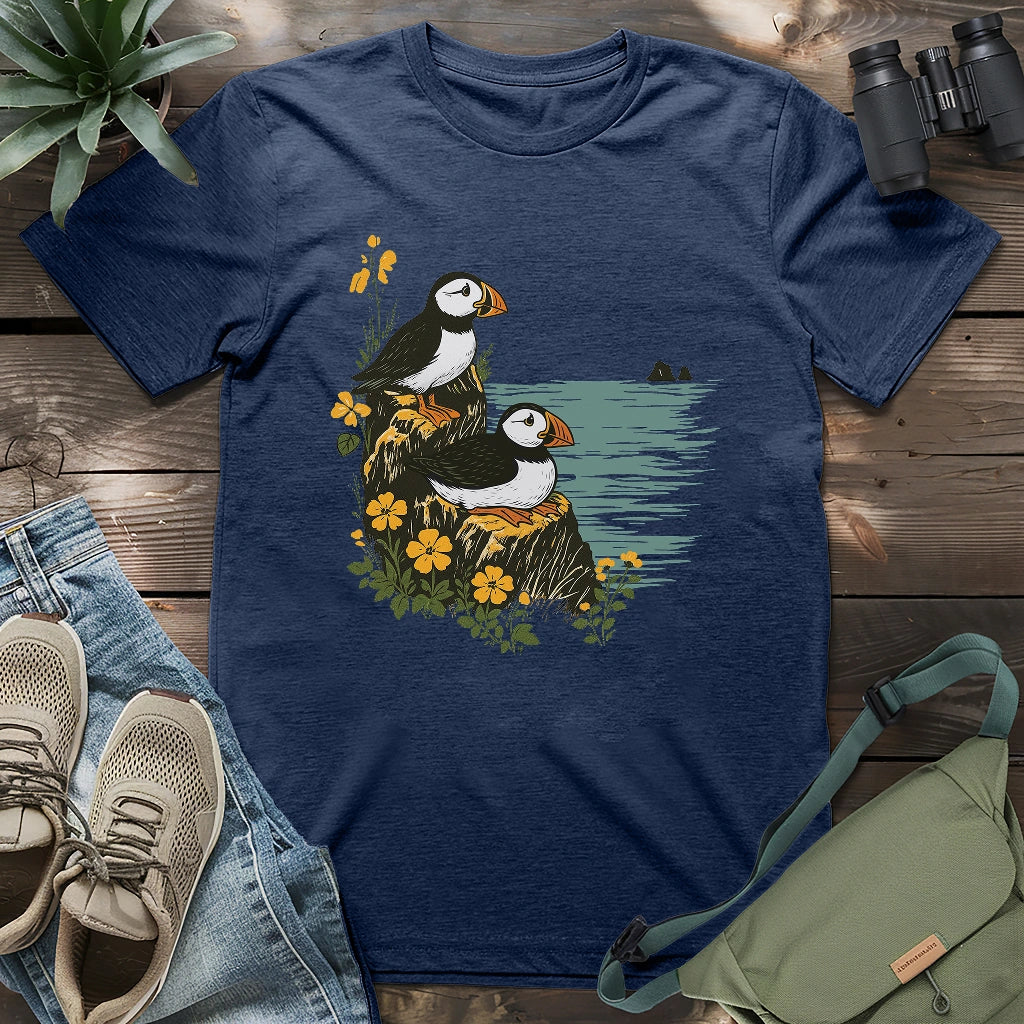 Peaceful Puffins T-shirt