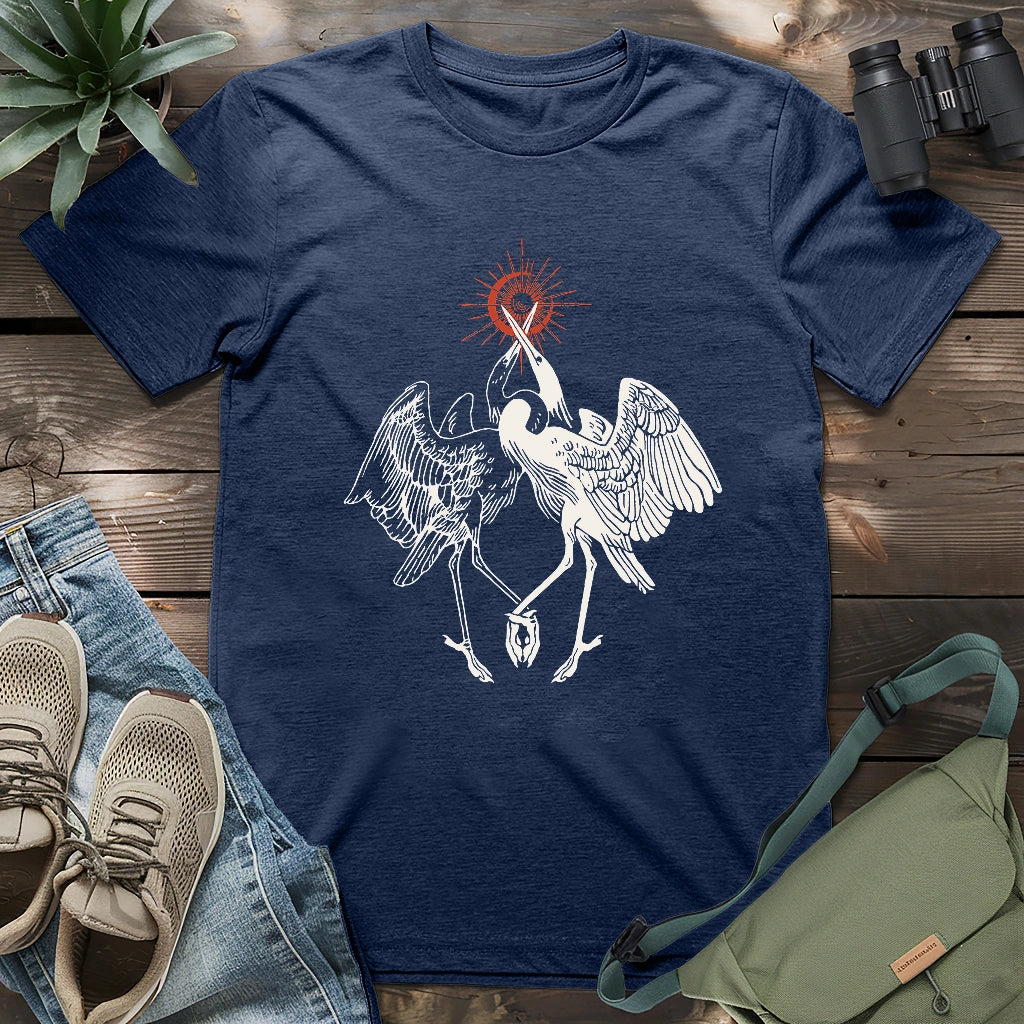 Solar Crane Duo T-shirt