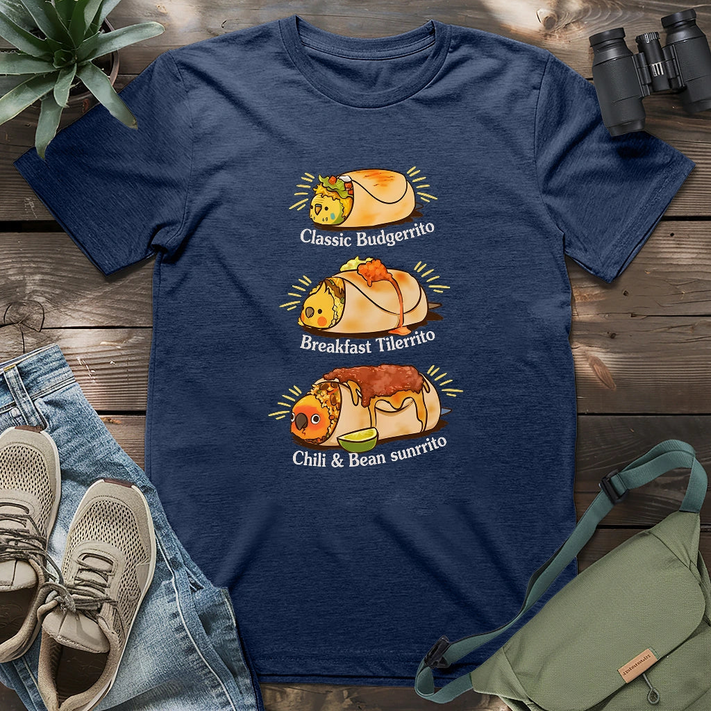 The Birdritos Trio T-shirt