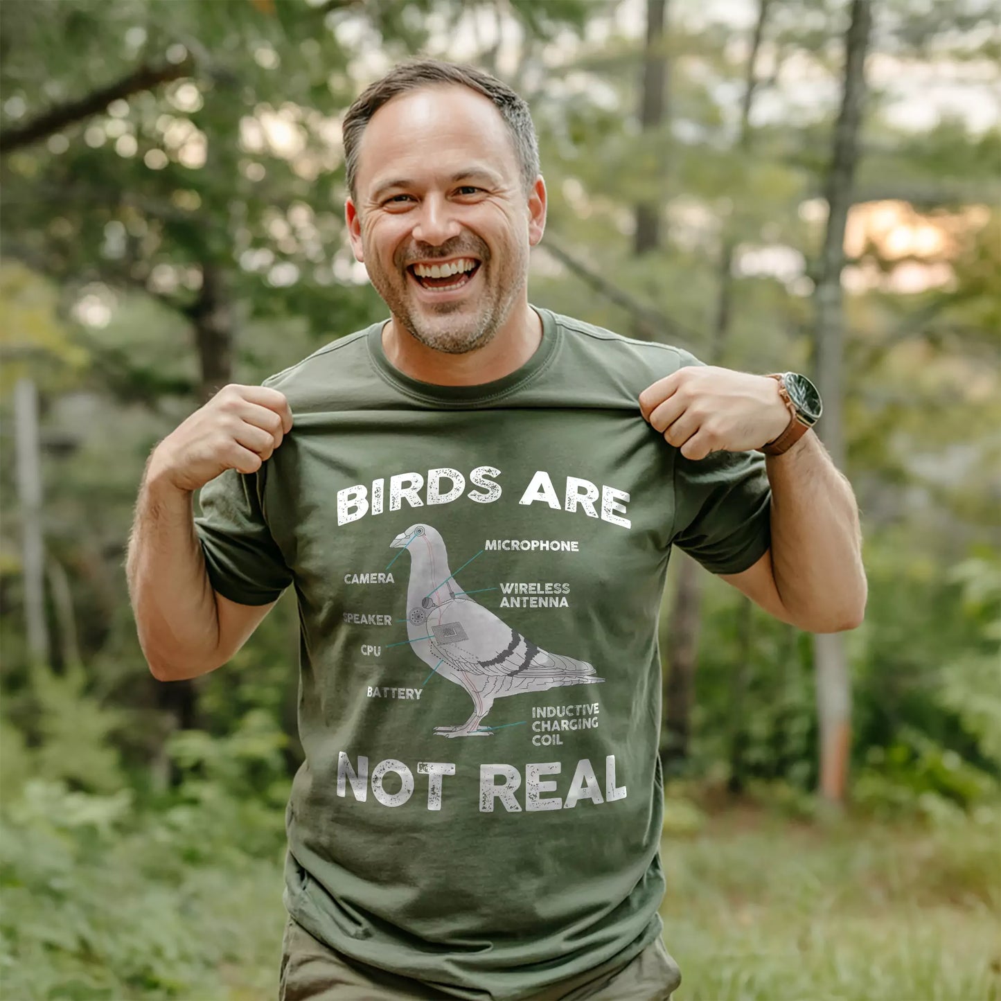Cyber Pigeon T-shirt