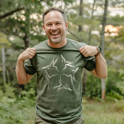 Hummingbird Flower T-shirt