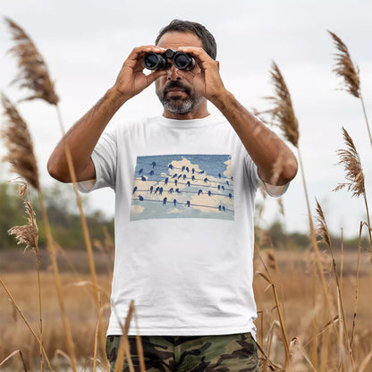 Music Stave On The Sky T-shirt