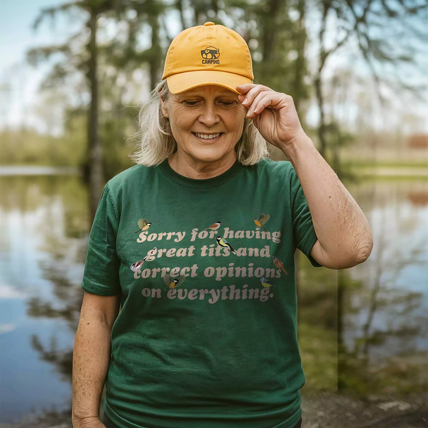 Having Great Tits T-shirt
