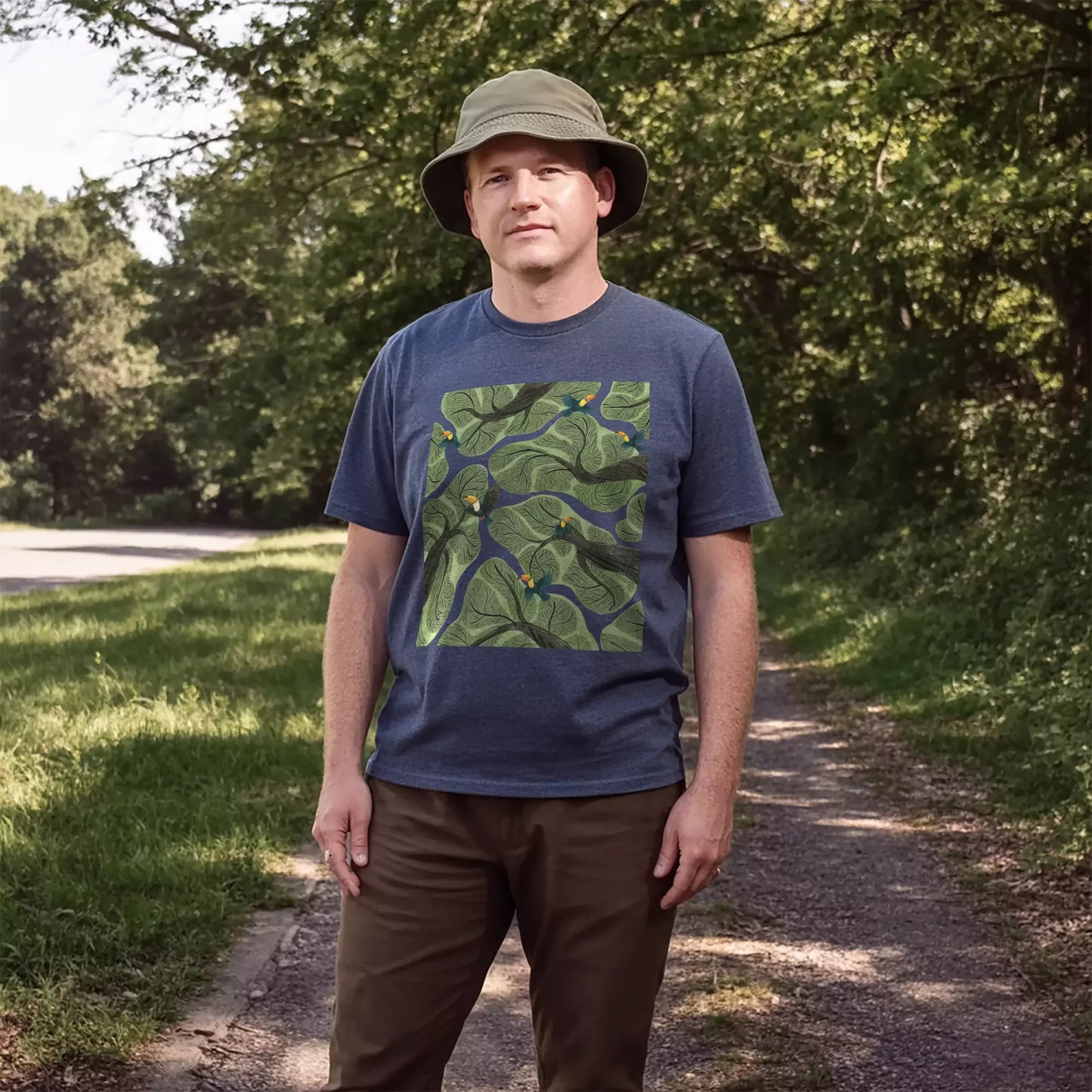 Toucan In Jungle T-shirt