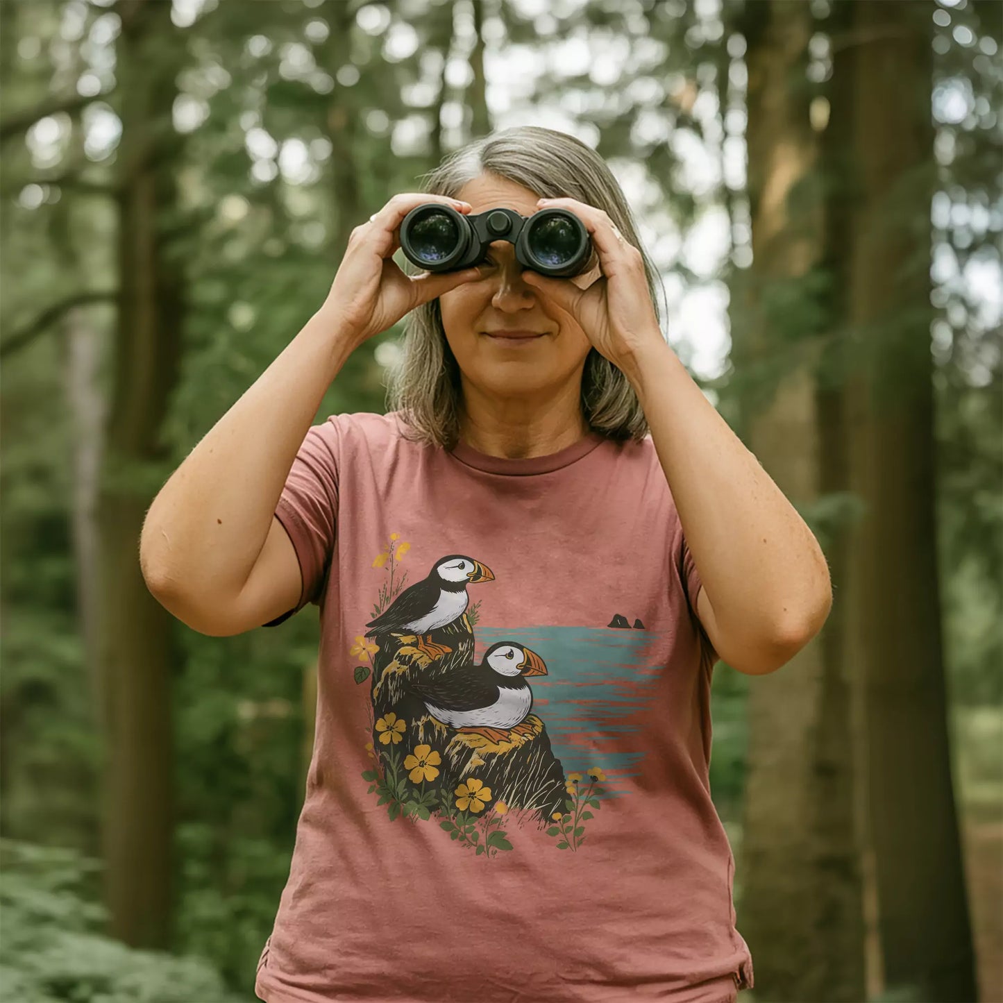 Peaceful Puffins T-shirt