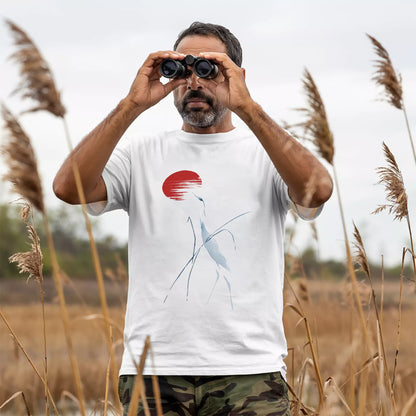 Crane Of The Dawn T-shirt