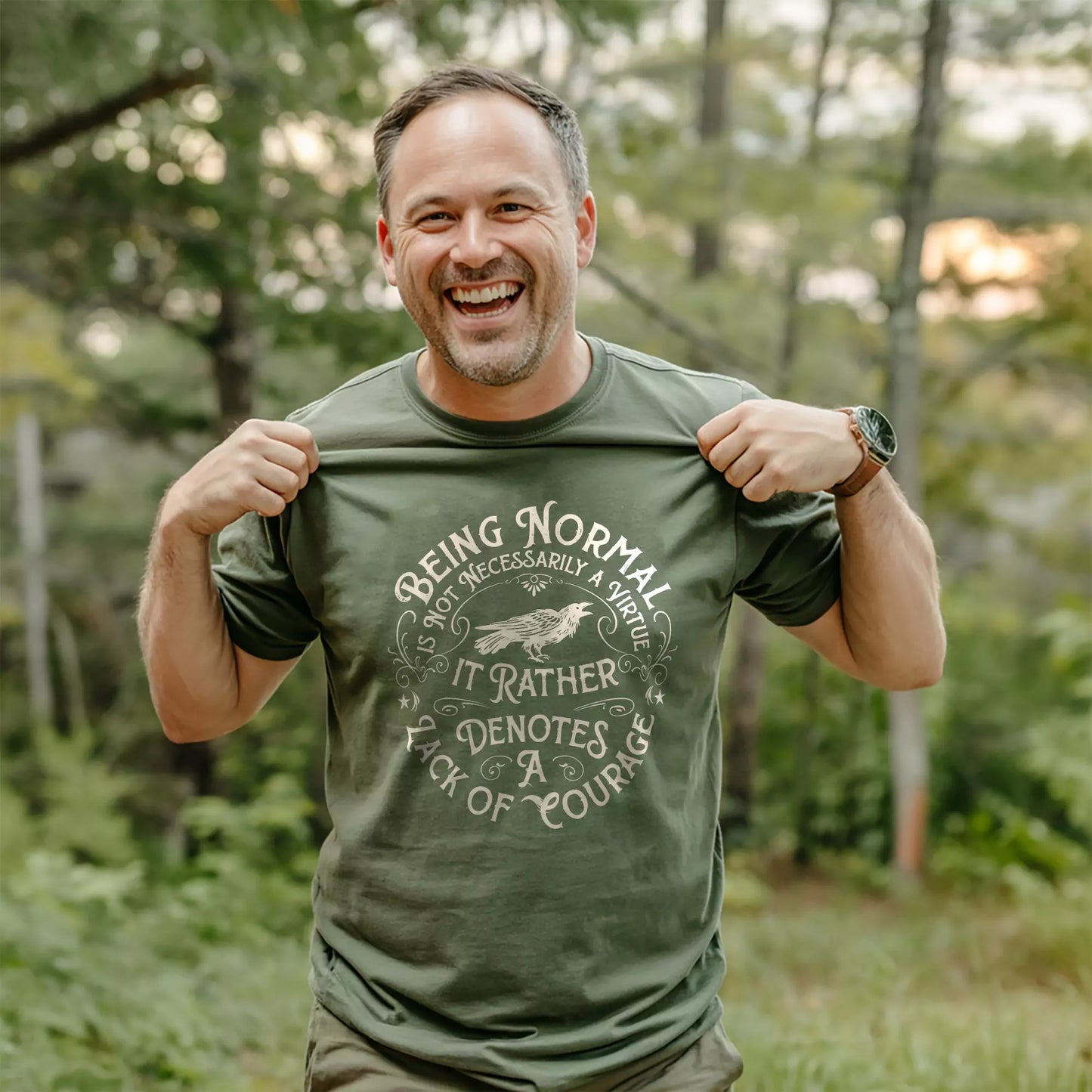 Courage Not To Be Normal T-shirt