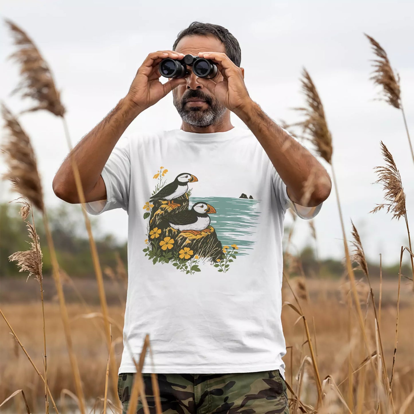 Peaceful Puffins T-shirt