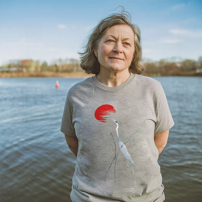 Crane Of The Dawn T-shirt