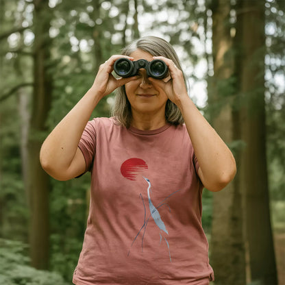 Crane Of The Dawn T-shirt