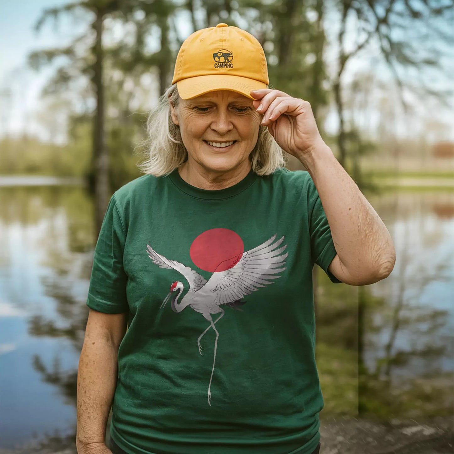Japan Sun Crane T-shirt