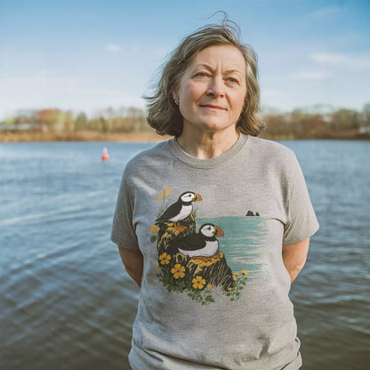 Peaceful Puffins T-shirt