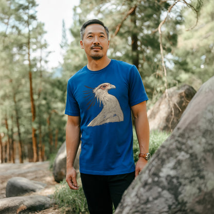 Secretary Bird Sketch T-shirt