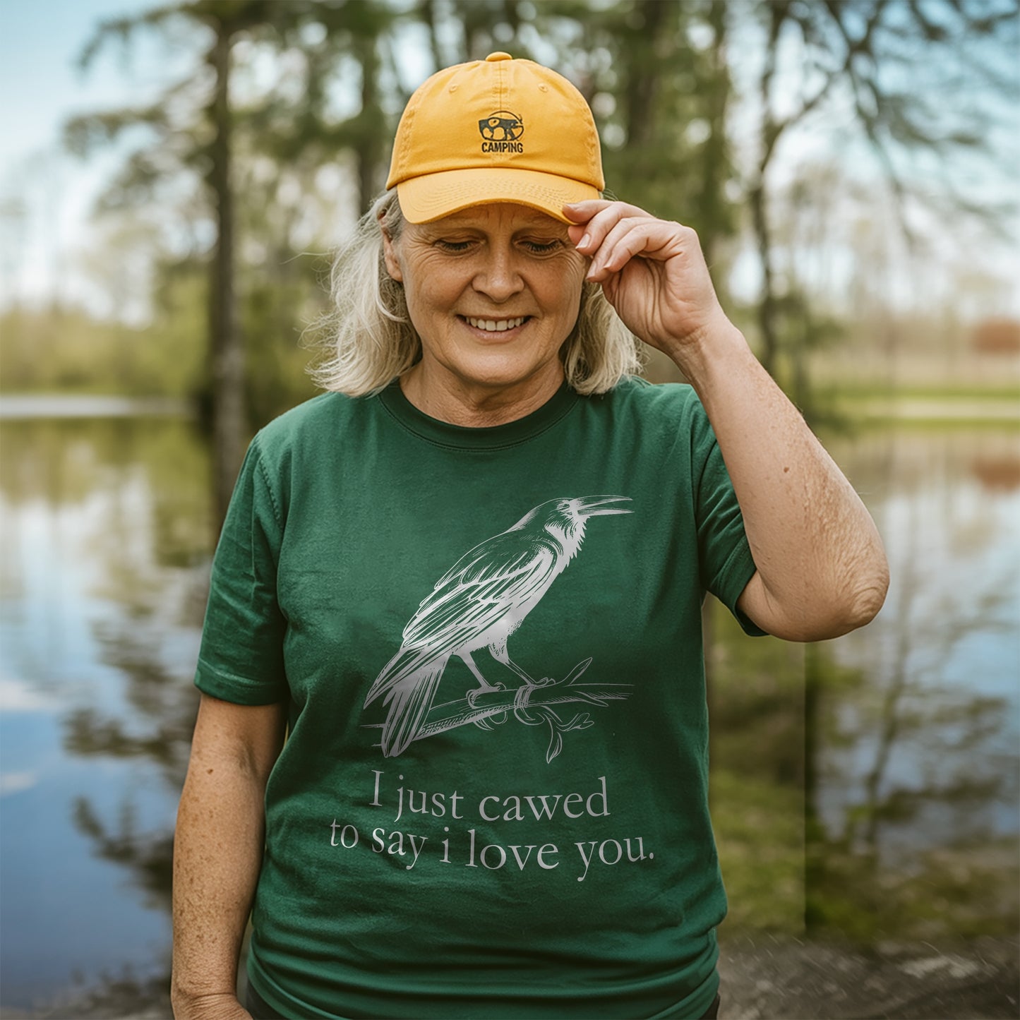 Crow Caw I Love You T-shirt