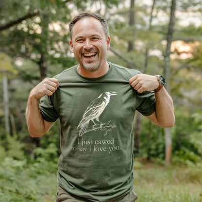Crow Caw I Love You T-shirt