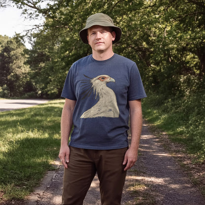 Secretary Bird Sketch T-shirt