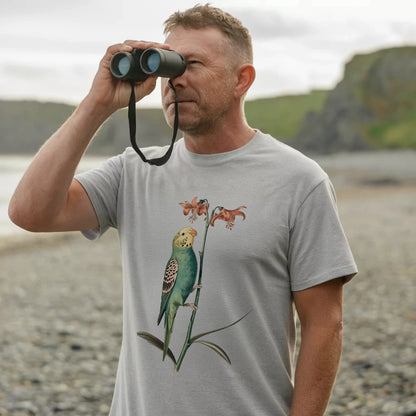 Budgerigar And Lily T-shirt